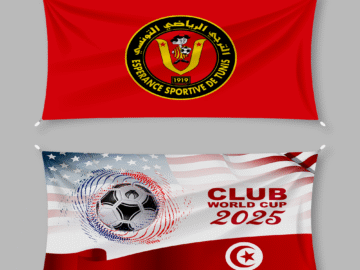 Esperance SC Flag & Tunis Club World Cup Flag