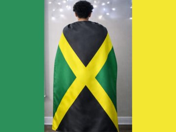 Jamaica Cape Cloak Flag