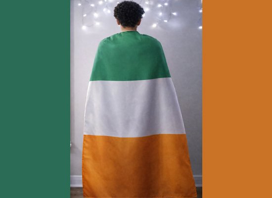 Ireland Cape Cloak Flag