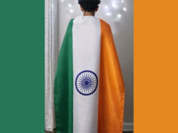 India Cape Cloak Flag