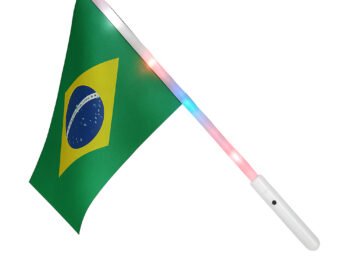 LED Flag Brazil Glow in the Dark