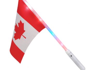 LED Flag Canada Glow in the Dark