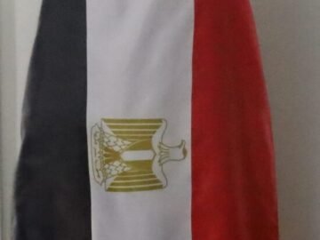 Egypt Cape Cloak Flag