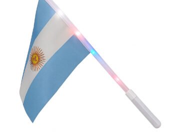 LED Flag Argentina Glow in the Dark